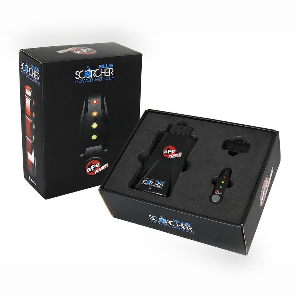 aFe SCORCHER BLUE Power Module | 2021-2025 Ford F-150 - Stateside Performance - In-Line Modules - aFe - aFe SCORCHER BLUE Power Module | 2021-2025 Ford F-150