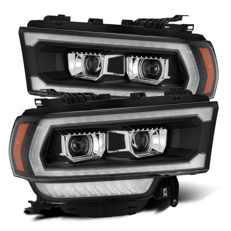 AlphaRex 19 - 21 Ram 2500 PRO - Series Projector Headlights Plank Style Black w/Activation Light - Stateside Performance - Headlights - AlphaRex - AlphaRex 19 - 21 Ram 2500 PRO - Series Projector Headlights Plank Style Black w/Activation Light