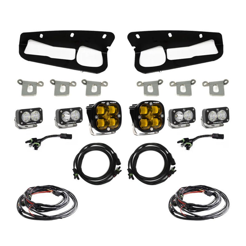 Baja Designs Amber SAE Fog Pocket Light Kit | 2021-2025 Ford Bronco - Stateside Performance - Fog Lights - Baja Designs - Baja Designs Amber SAE Fog Pocket Light Kit | 2021-2025 Ford Bronco