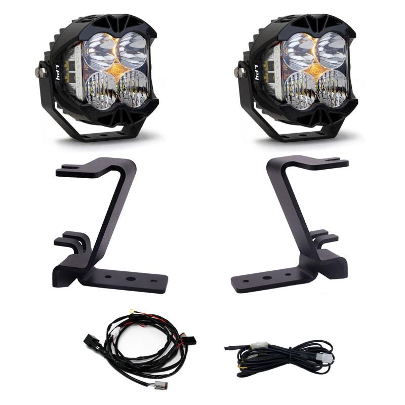 Baja Designs LP4 A-Pillar LED Light Kit | 2023-2025 Ford F350 Super Duty - Stateside Performance - Light Bars & Cubes - Baja Designs - Baja Designs LP4 A-Pillar LED Light Kit | 2023-2025 Ford F350 Super Duty