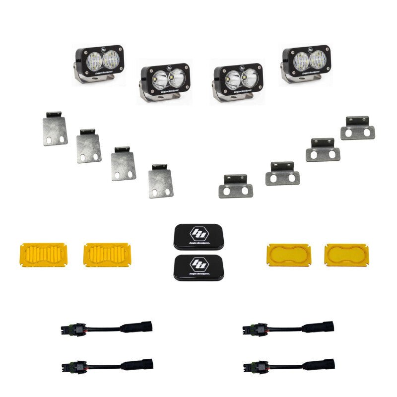 Baja Designs S2 Pro Fog Pocket Kit | 2021-2025 Ford F150 Raptor - Stateside Performance - Fog Lights - Baja Designs - Baja Designs S2 Pro Fog Pocket Kit | 2021-2025 Ford F150 Raptor