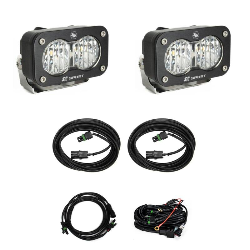 Baja Designs S2 Sport Dual Reverse Light Kit w/ Toggle | 2023-2025 Ford F350 Super Duty - Stateside Performance - Light Bars & Cubes - Baja Designs - Baja Designs S2 Sport Dual Reverse Light Kit w/ Toggle | 2023-2025 Ford F350 Super Duty