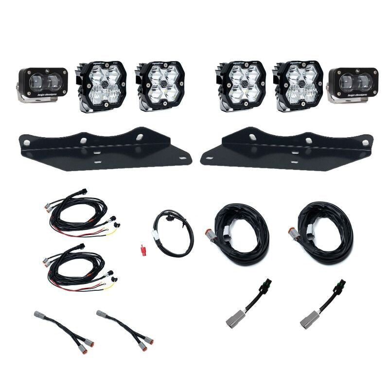 Baja Designs Squadron Pro SAE 2.0/S2 LED Fog Light Pocket Kit - Clear | 2017-2020 Ford F150 Raptor - Stateside Performance - Fog Lights - Baja Designs - Baja Designs Squadron Pro SAE 2.0/S2 LED Fog Light Pocket Kit - Clear | 2017-2020 Ford F150 Raptor