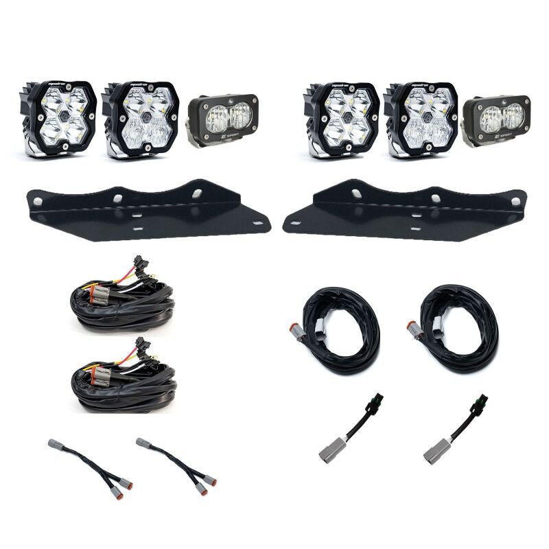 Baja Designs Squadron Sport Fog Pocket Kit - Clear | 2017 - 2020 Ford F150 - Stateside Performance - Fog Lights - Baja Designs - Baja Designs Squadron Sport Fog Pocket Kit - Clear | 2017 - 2020 Ford F150
