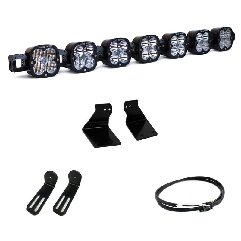 Baja Designs XL Linkable 7-Light LED Light Bar Kit w/ Upfitter | 2020-2022 Ford F350 Super Duty - Stateside Performance - Light Bars & Cubes - Baja Designs - Baja Designs XL Linkable 7-Light LED Light Bar Kit w/ Upfitter | 2020-2022 Ford F350 Super Duty