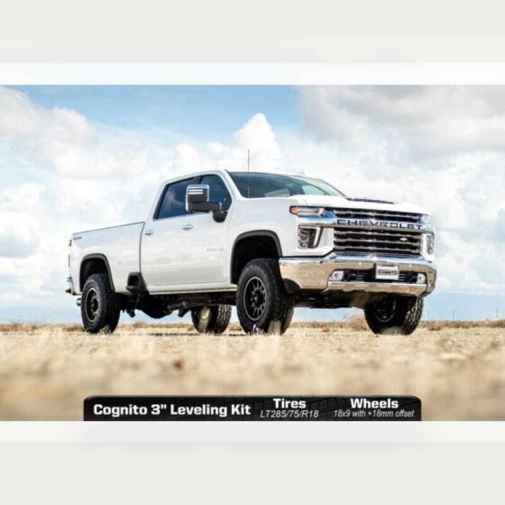Cognito 3in Premier Leveling Kit w/ Fox PSRR 2.0 | 2020-2025 GMC Sierra 2500HD - Stateside Performance - Leveling Kits - Cognito - Cognito 3in Premier Leveling Kit w/ Fox PSRR 2.0 | 2020-2025 GMC Sierra 2500HD