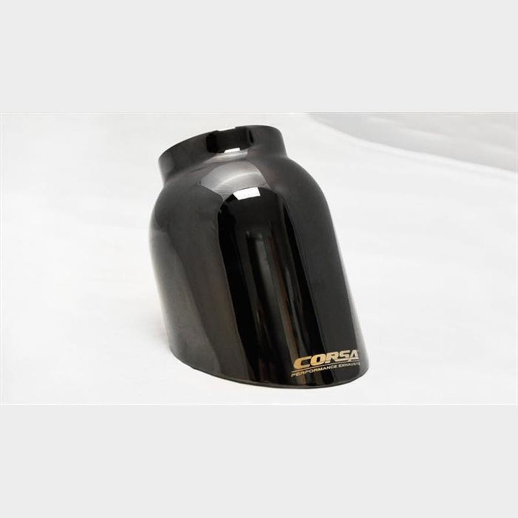 CORSA Sport Single Side Dual 4in Tips Cat-Back Exhaust SuperCrew - Black | 2015-2020 Ford F150 - Stateside Performance - Catback - CORSA Performance - CORSA Sport Single Side Dual 4in Tips Cat-Back Exhaust SuperCrew - Black | 2015-2020 Ford F150