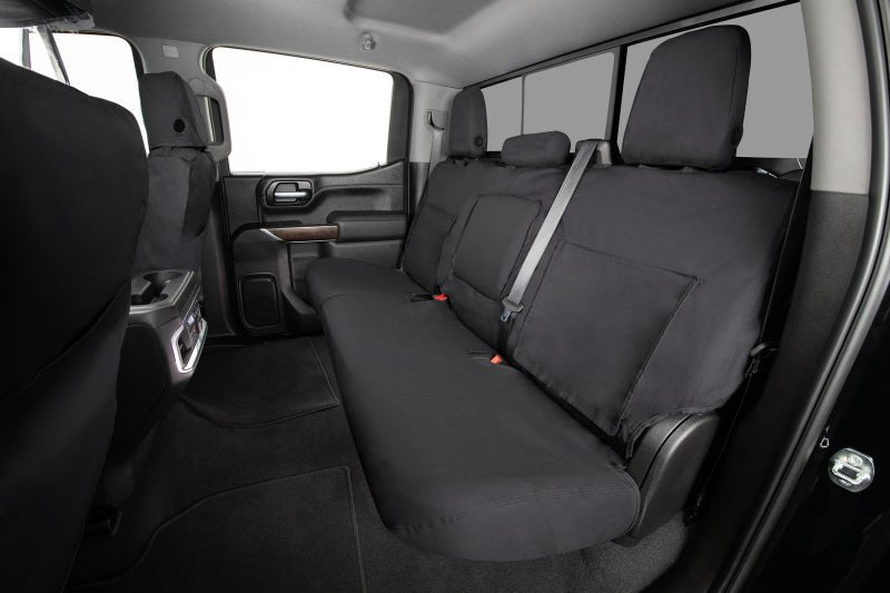 Covercraft SeatSaver Polycotton Custom Front Row Seat Covers - Charcoal | 2019-2026 Ram 3500 - Stateside Performance - Seat Covers - Covercraft - Covercraft SeatSaver Polycotton Custom Front Row Seat Covers - Charcoal | 2019-2026 Ram 3500