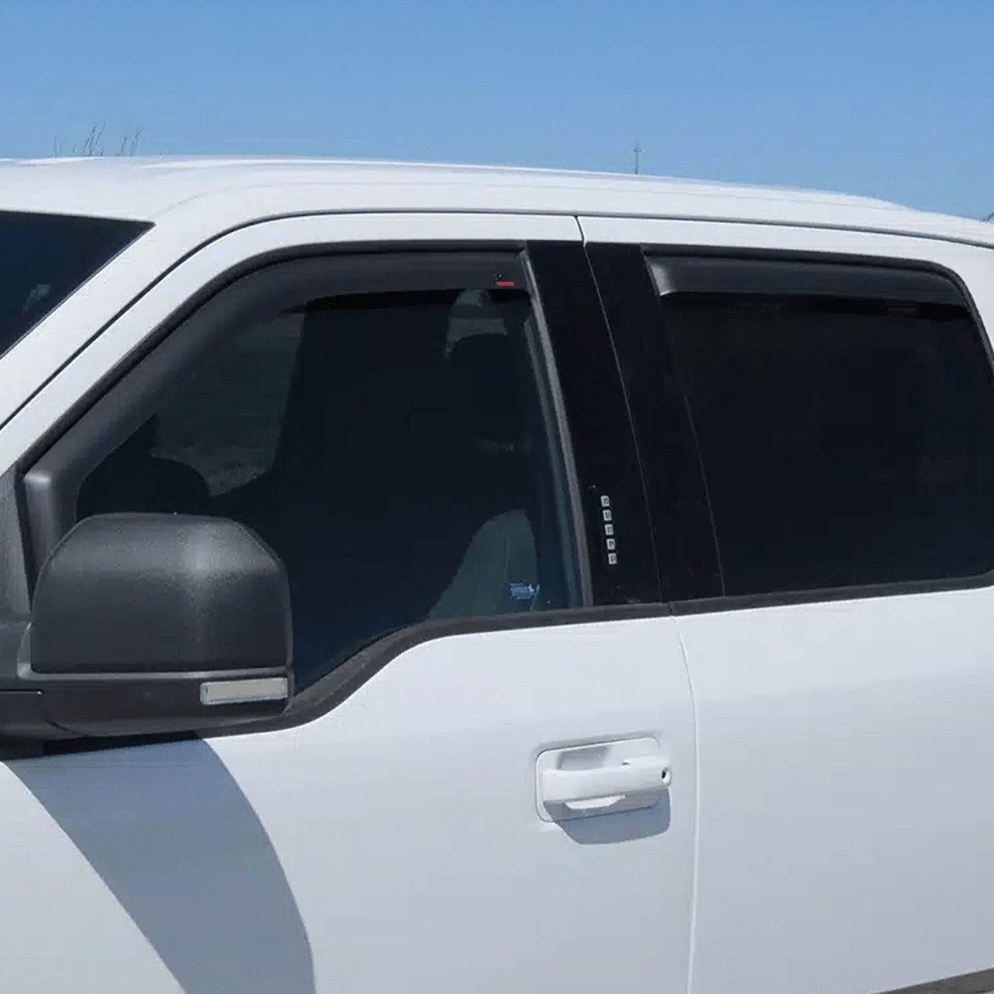 EGR Crew Cab In - Channel Window Visors - Set of 4 - Matte | 2021 - 2025 Ford F150 - Stateside Performance - Window Visors - EGR - EGR Crew Cab In - Channel Window Visors - Set of 4 - Matte | 2021 - 2025 Ford F150