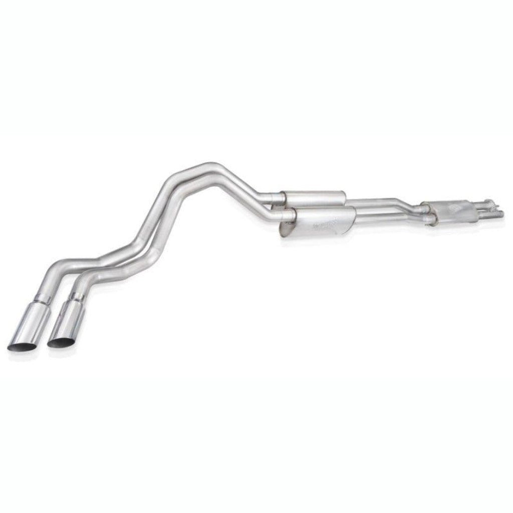 Stainless Works Redline Cat-Back Exhaust System - 304SS w/ 4 in Polished Tips | 2020-2022 Chevy Silverado 2500HD - Stateside Performance - Catback - Stainless Works - Stainless Works Redline Cat-Back Exhaust System - 304SS w/ 4 in Polished Tips | 2020-2022 Chevy Silverado 2500HD