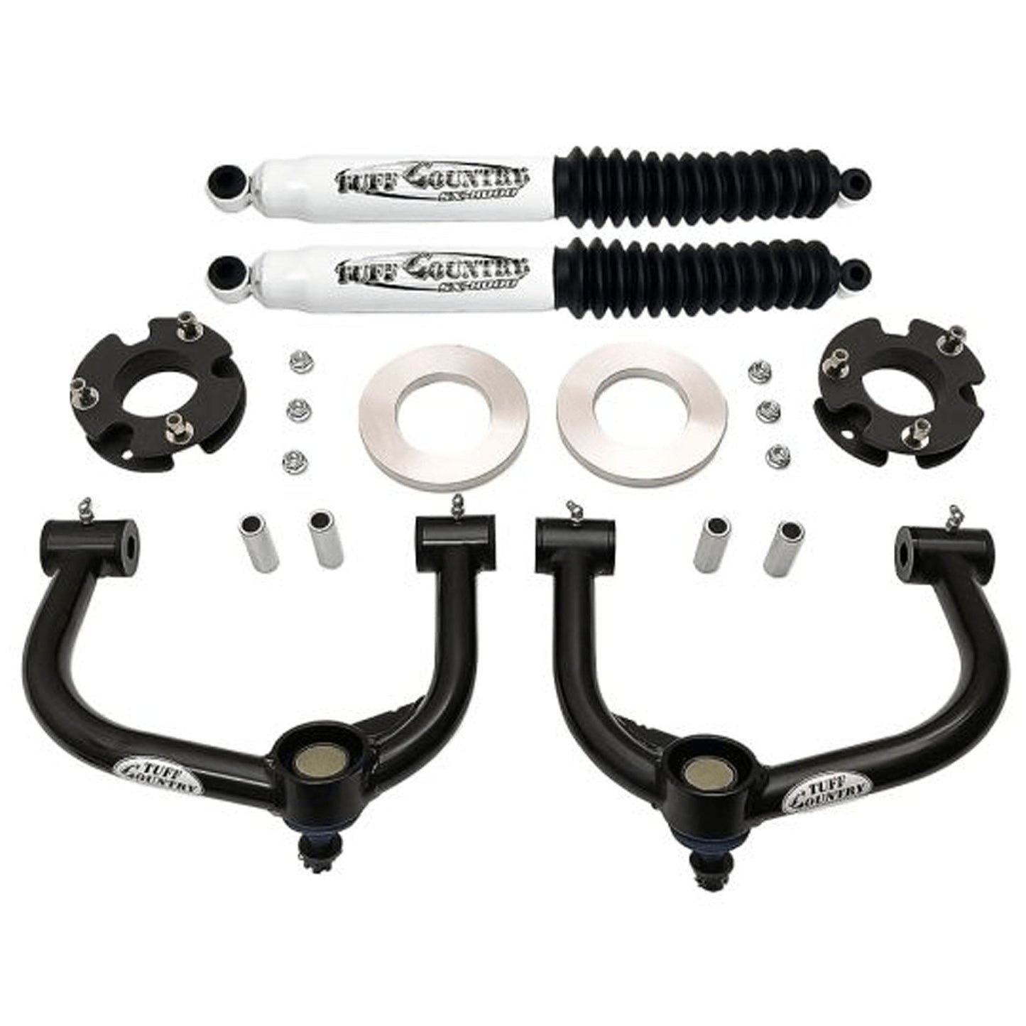 Tuff Country 3" Front Lift Kit w/Ball Joint Upper Control Arms and Shocks | 2021 - 2024 Ford F150 - Stateside Performance - Lift Kit - Tuff Country - Tuff Country 3" Front Lift Kit w/Ball Joint Upper Control Arms and Shocks | 2021 - 2024 Ford F150