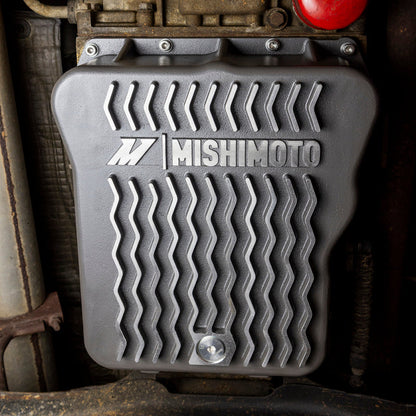 Mishimoto Cast Aluminum Transmission Pan - Duramax Allison A1000 | 2015-2019 Chevy Silverado 2500HD