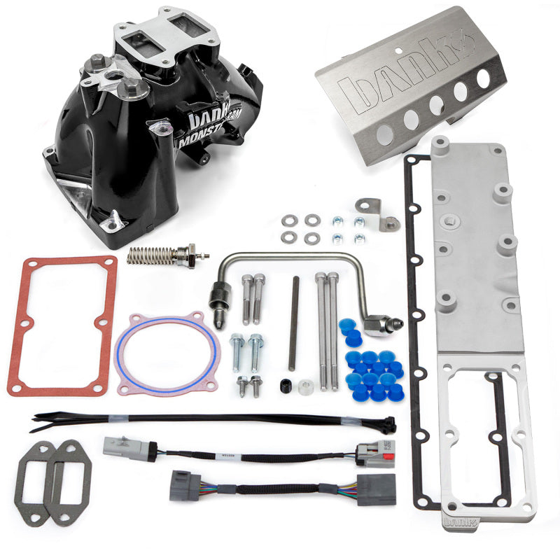 Banks Power Monster-Ram Gen-2 Intake System w/ Fuel Line & Heater - Black | 2007-2009 Dodge Ram 3500