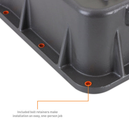 Mishimoto Cast Aluminum Transmission Pan - Duramax Allison A1000 | 2015-2019 Chevy Silverado 2500HD