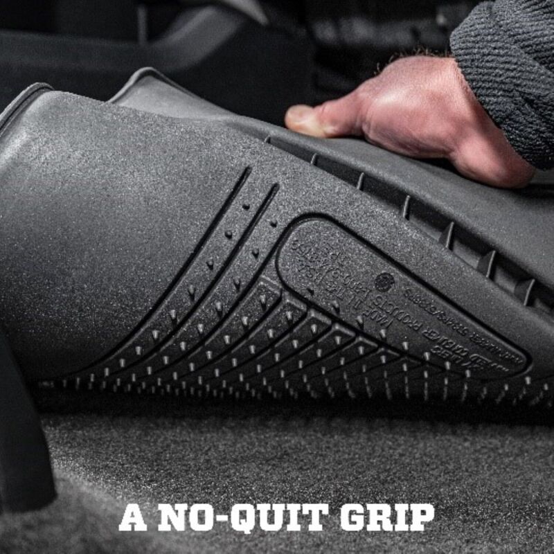 Husky Liners WeatherBeater Front Floor Liners - Black, Crew Cab/Mega Cab | 2019-2025 Ram 2500
