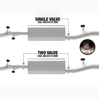 aFe 409 Stainless Steel Muffler Upgrade Pipe | 2020-2025 GMC Sierra 1500 - Stateside Performance - Catback - aFe - aFe 409 Stainless Steel Muffler Upgrade Pipe | 2020-2025 GMC Sierra 1500