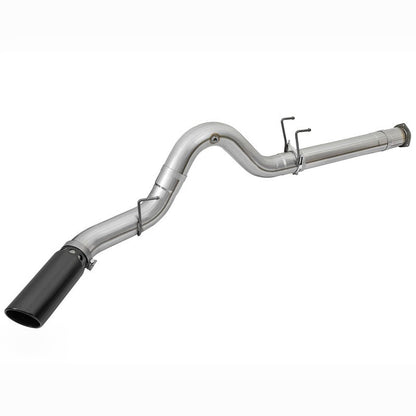 aFe ATLAS DPF-Back Aluminized Steel Exhaust System - 5 in, Black Tip | 2023-2025 Ford F250 Super Duty - Stateside Performance - DPF Back - aFe - aFe ATLAS DPF-Back Aluminized Steel Exhaust System - 5 in, Black Tip | 2023-2025 Ford F250 Super Duty