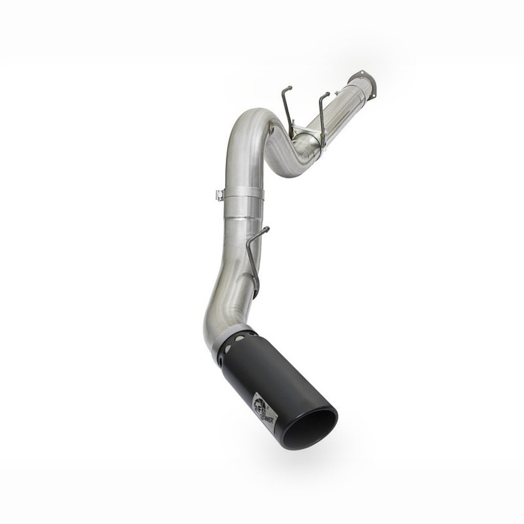 aFe ATLAS DPF-Back Aluminized Steel Exhaust System - 5 in, Black Tip | 2023-2025 Ford F350 Super Duty - Stateside Performance - DPF Back - aFe - aFe ATLAS DPF-Back Aluminized Steel Exhaust System - 5 in, Black Tip | 2023-2025 Ford F350 Super Duty