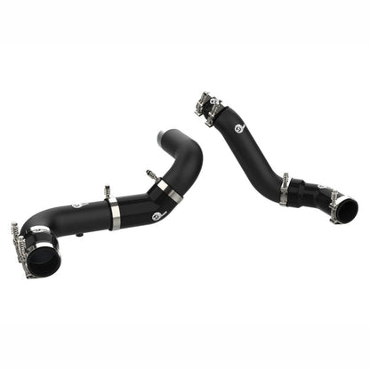 aFe BladeRunner 3 in Aluminum Hot & Cold Charge Pipe Kit - Black | 2016-2018 Ram 1500 - Stateside Performance - Intercoolers - aFe - aFe BladeRunner 3 in Aluminum Hot & Cold Charge Pipe Kit - Black | 2016-2018 Ram 1500
