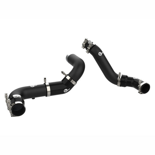 aFe BladeRunner 3 in Aluminum Hot & Cold Charge Pipe Kit - Black | 2019 Ram 1500 Classic - Stateside Performance - Intercoolers - aFe - aFe BladeRunner 3 in Aluminum Hot & Cold Charge Pipe Kit - Black | 2019 Ram 1500 Classic
