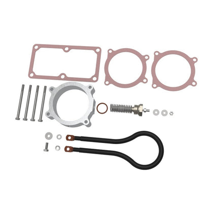 aFe BladeRunner Intake Heater Relocation Kit - 6.7L Diesel | 2007-2009 Dodge Ram 3500 - Stateside Performance - Air Intake Components - aFe - aFe BladeRunner Intake Heater Relocation Kit - 6.7L Diesel | 2007-2009 Dodge Ram 3500