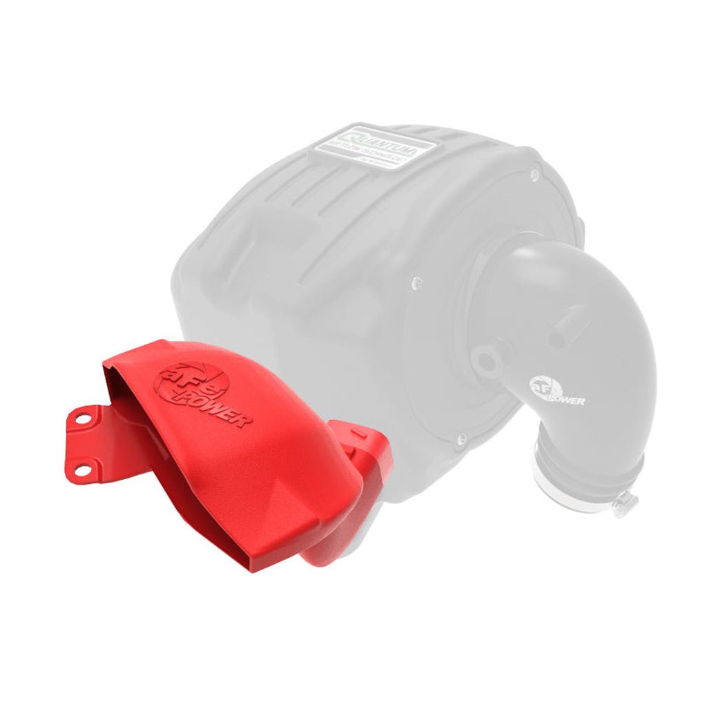 aFe Magnum FORCE Dynamic Air Scoop - Red | 2019 - 2023 Ford Ranger - Stateside Performance - Air Intake Components - aFe - aFe Magnum FORCE Dynamic Air Scoop - Red | 2019 - 2023 Ford Ranger