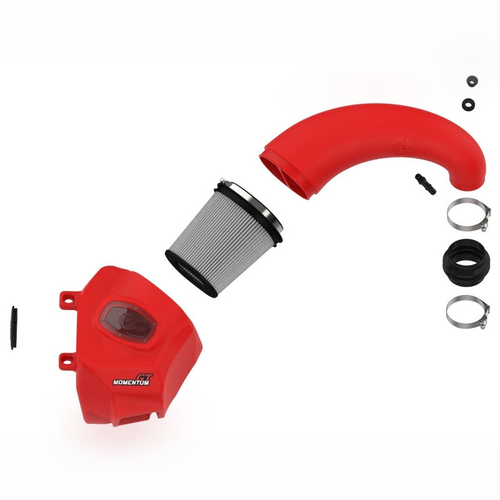 aFe Momentum GT Pro DRY S Cold Air Intake - Red | 2019 - 2024 Ram 1500 - Stateside Performance - Cold Air Intakes - aFe - aFe Momentum GT Pro DRY S Cold Air Intake - Red | 2019 - 2024 Ram 1500