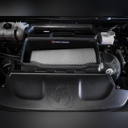 aFe Track Series Carbon Fiber Cold Air Intake w/ Pro DRY S | 2021-2024 Ram 1500 TRX - Stateside Performance - Cold Air Intakes - aFe - aFe Track Series Carbon Fiber Cold Air Intake w/ Pro DRY S | 2021-2024 Ram 1500 TRX