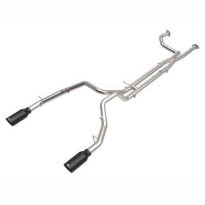 aFe Vulcan Series 3in 304SS Cat - Back Exhaust 21+ Ram 1500 TRX V8 - 6.2L w/ Black Tips - Stateside Performance - Catback - aFe - aFe Vulcan Series 3in 304SS Cat - Back Exhaust 21+ Ram 1500 TRX V8 - 6.2L w/ Black Tips