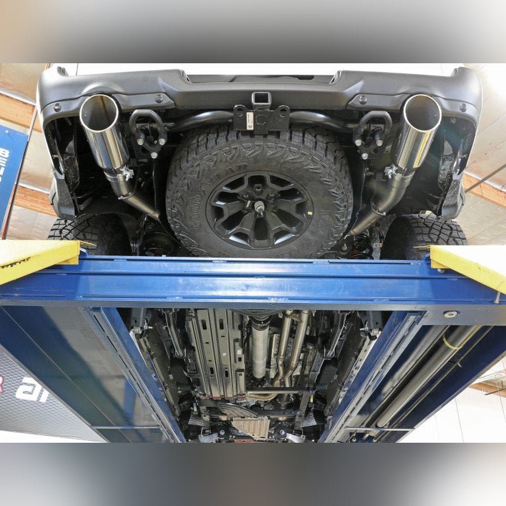 aFe Vulcan Series 3in 304SS Cat - Back Exhaust 21+ Ram 1500 TRX V8 - 6.2L w/ Black Tips - Stateside Performance - Catback - aFe - aFe Vulcan Series 3in 304SS Cat - Back Exhaust 21+ Ram 1500 TRX V8 - 6.2L w/ Black Tips