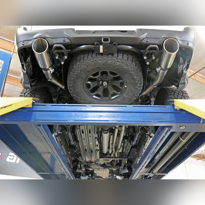 aFe Vulcan Series 3in 304SS Cat - Back Exhaust 21+ Ram 1500 TRX V8 - 6.2L w/ Black Tips - Stateside Performance - Catback - aFe - aFe Vulcan Series 3in 304SS Cat - Back Exhaust 21+ Ram 1500 TRX V8 - 6.2L w/ Black Tips