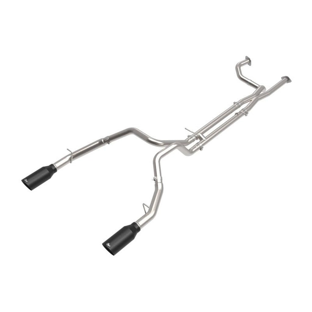 aFe Vulcan Series 3in 304SS Cat - Back Exhaust 21+ Ram 1500 TRX V8 - 6.2L w/ Black Tips - Stateside Performance - Catback - aFe - aFe Vulcan Series 3in 304SS Cat - Back Exhaust 21+ Ram 1500 TRX V8 - 6.2L w/ Black Tips