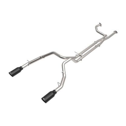 aFe Vulcan Series 3in 304SS Cat - Back Exhaust 21+ Ram 1500 TRX V8 - 6.2L w/ Black Tips - Stateside Performance - Catback - aFe - aFe Vulcan Series 3in 304SS Cat - Back Exhaust 21+ Ram 1500 TRX V8 - 6.2L w/ Black Tips