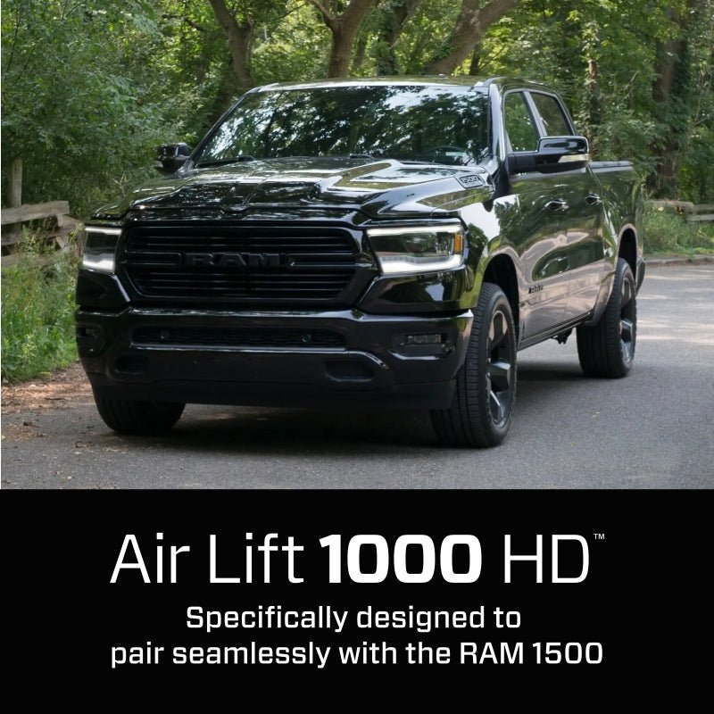 Air Lift 1000HD Adjustable Rear Air Spring Kit | 2019-2026 Ram 1500 - Stateside Performance - Air Suspension Kits - Air Lift - Air Lift 1000HD Adjustable Rear Air Spring Kit | 2019-2026 Ram 1500