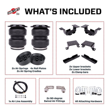 Air Lift LoadLifter 5000 Ultimate Air Spring Kit w/ Cradle | 2024-2026 Chevy Silverado 2500HD - Stateside Performance - Air Suspension Kits - Air Lift - Air Lift LoadLifter 5000 Ultimate Air Spring Kit w/ Cradle | 2024-2026 Chevy Silverado 2500HD