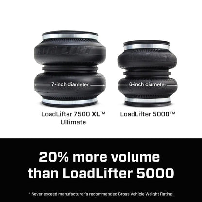 Air Lift LoadLifter 7500XL Ultimate Air Spring Kit - Rear | 2020-2026 Chevy Silverado 3500HD - Stateside Performance - Air Suspension Kits - Air Lift - Air Lift LoadLifter 7500XL Ultimate Air Spring Kit - Rear | 2020-2026 Chevy Silverado 3500HD