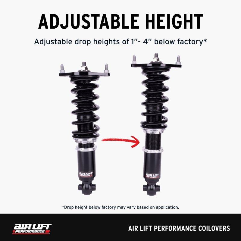Air Lift Performance Fastback Coilover Kit | 2015-2017 Ford Mustang - Stateside Performance - Coilovers - Air Lift - Air Lift Performance Fastback Coilover Kit | 2015-2017 Ford Mustang