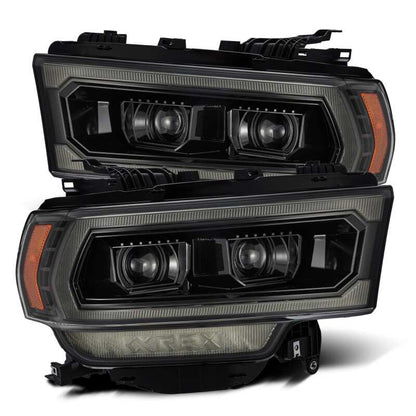 AlphaRex LUXX LED Projector Headlights - Alpha Black | 2019 - 2022 Ram 2500 - Stateside Performance - Headlights - AlphaRex - AlphaRex LUXX LED Projector Headlights - Alpha Black | 2019 - 2022 Ram 2500
