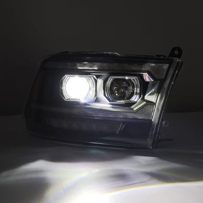 AlphaRex LUXX-Series LED Projector Headlights - Alpha Black | 2011-2018 Ram 1500 - Stateside Performance - Headlights - AlphaRex - AlphaRex LUXX-Series LED Projector Headlights - Alpha Black | 2011-2018 Ram 1500