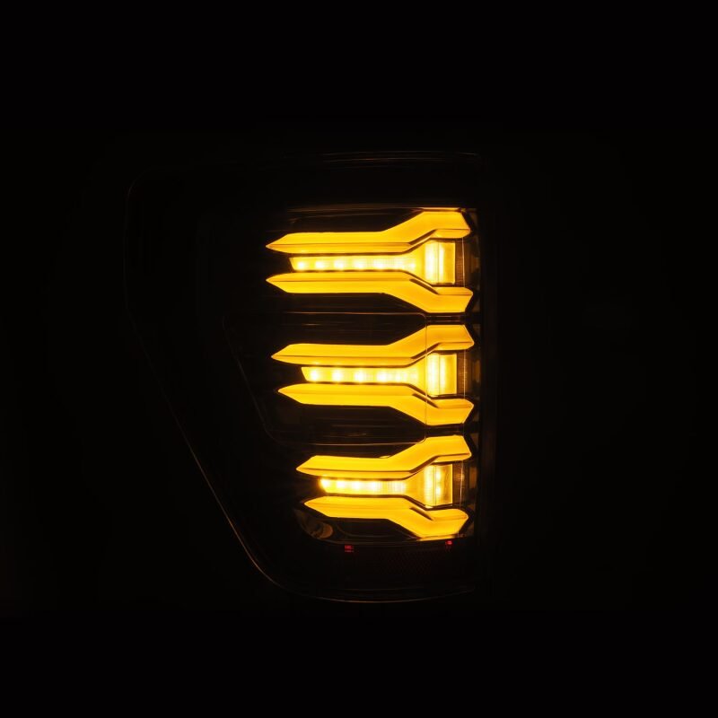 AlphaRex LUXX - Series LED Projector Tail Lights - Alpha - Black | 2021 - 2023 Ford F150 - Stateside Performance - Tail Lights - AlphaRex - AlphaRex LUXX - Series LED Projector Tail Lights - Alpha - Black | 2021 - 2023 Ford F150