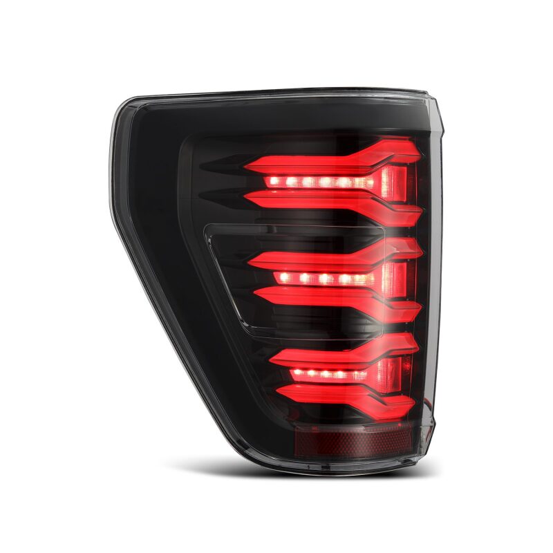 AlphaRex LUXX - Series LED Projector Tail Lights - Alpha - Black | 2021 - 2023 Ford F150 - Stateside Performance - Tail Lights - AlphaRex - AlphaRex LUXX - Series LED Projector Tail Lights - Alpha - Black | 2021 - 2023 Ford F150