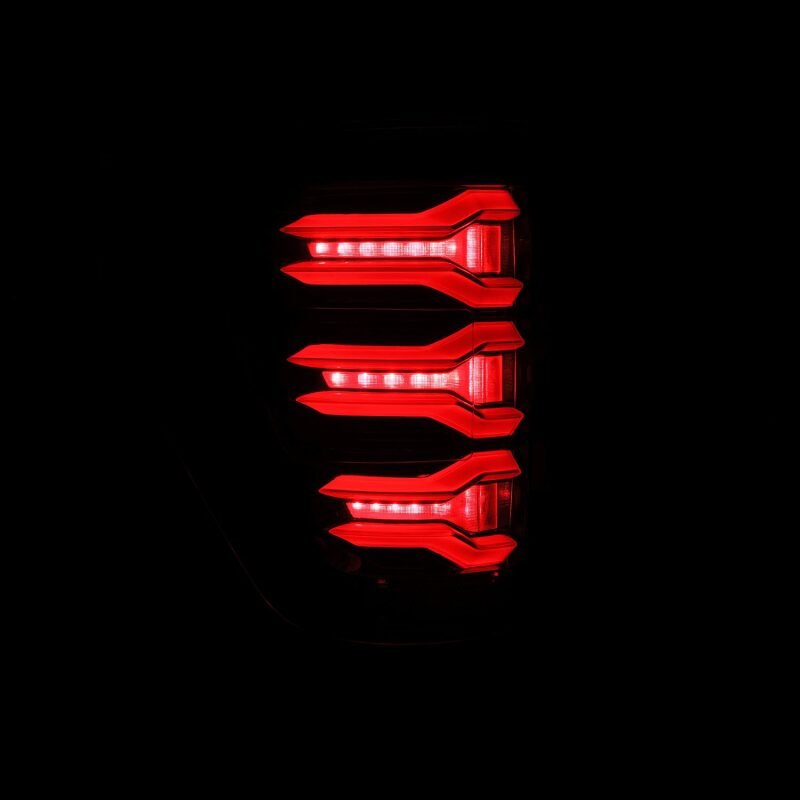 AlphaRex LUXX - Series LED Projector Tail Lights - Alpha - Black | 2021 - 2023 Ford F150 - Stateside Performance - Tail Lights - AlphaRex - AlphaRex LUXX - Series LED Projector Tail Lights - Alpha - Black | 2021 - 2023 Ford F150