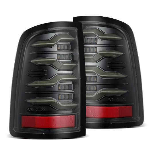 AlphaRex LUXX - Series LED Tail Lights - Alpha - Black | 2009 - 2010 Dodge Ram 1500 - Stateside Performance - Tail Lights - AlphaRex - AlphaRex LUXX - Series LED Tail Lights - Alpha - Black | 2009 - 2010 Dodge Ram 1500