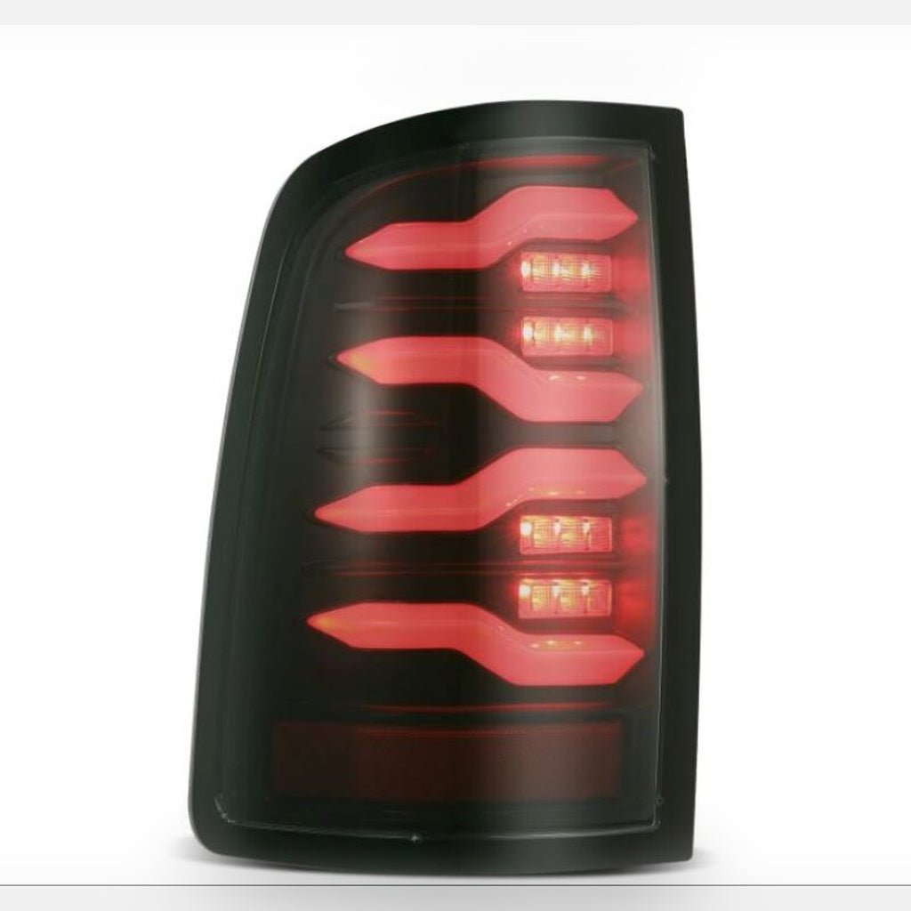 AlphaRex LUXX-Series LED Tail Lights - Alpha-Black | 2011-2018 Ram 1500 - Stateside Performance - Tail Lights - AlphaRex - AlphaRex LUXX-Series LED Tail Lights - Alpha-Black | 2011-2018 Ram 1500