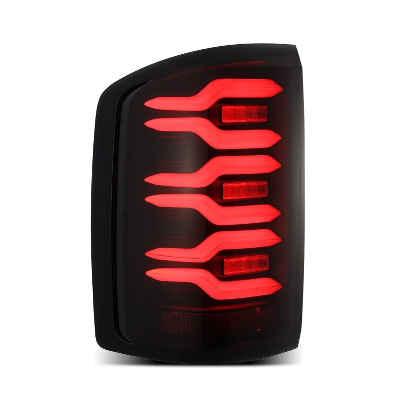 AlphaRex LUXX - Series LED Tail Lights - Black | 2014 GMC Sierra 2500HD - Stateside Performance - Tail Lights - AlphaRex - AlphaRex LUXX - Series LED Tail Lights - Black | 2014 GMC Sierra 2500HD