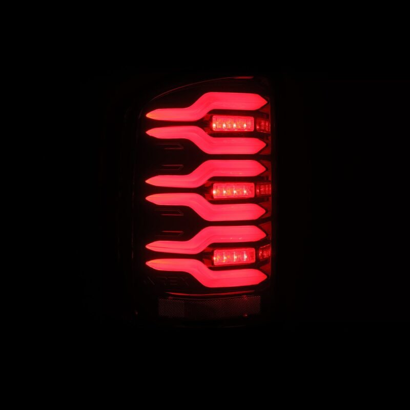 AlphaRex LUXX - Series LED Tail Lights Black - Red | 2014 - 2018 GMC Sierra 3500HD - Stateside Performance - Tail Lights - AlphaRex - AlphaRex LUXX - Series LED Tail Lights Black - Red | 2014 - 2018 GMC Sierra 3500HD