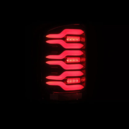 AlphaRex LUXX - Series LED Tail Lights Black - Red | 2014 - 2018 GMC Sierra 3500HD - Stateside Performance - Tail Lights - AlphaRex - AlphaRex LUXX - Series LED Tail Lights Black - Red | 2014 - 2018 GMC Sierra 3500HD