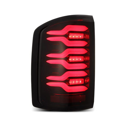 AlphaRex LUXX - Series LED Tail Lights Black - Red | 2014 - 2018 GMC Sierra 3500HD - Stateside Performance - Tail Lights - AlphaRex - AlphaRex LUXX - Series LED Tail Lights Black - Red | 2014 - 2018 GMC Sierra 3500HD