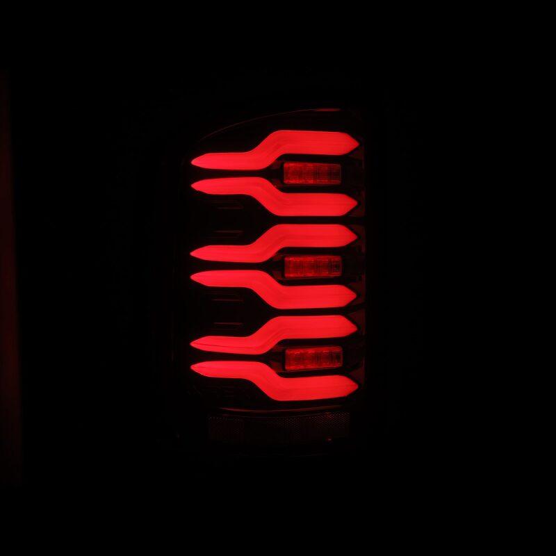 AlphaRex LUXX - Series LED Tail Lights Black - Red | 2014 - 2018 GMC Sierra 3500HD - Stateside Performance - Tail Lights - AlphaRex - AlphaRex LUXX - Series LED Tail Lights Black - Red | 2014 - 2018 GMC Sierra 3500HD