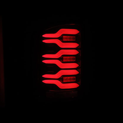 AlphaRex LUXX - Series LED Tail Lights Black - Red | 2014 - 2018 GMC Sierra 3500HD - Stateside Performance - Tail Lights - AlphaRex - AlphaRex LUXX - Series LED Tail Lights Black - Red | 2014 - 2018 GMC Sierra 3500HD